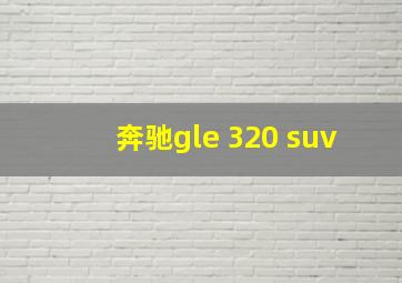 奔驰gle 320 suv